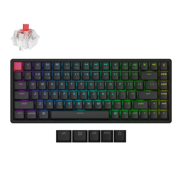 keychron-k2-version-3-qmk-clavier-m-canique-sans-fil-75-ansi-us image 4