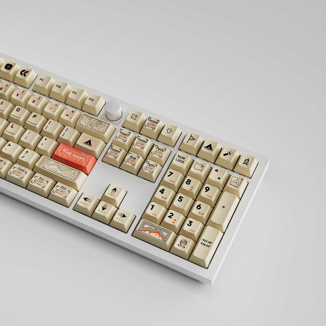 keychron-the-maps-set-140-keycaps-pbt-dye-sub-profil-cherry image 3
