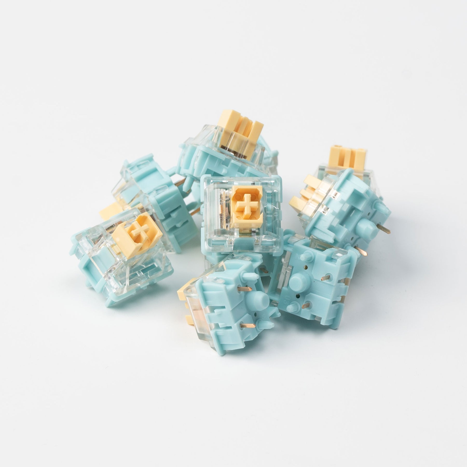 keychron-haimu-sea-salt-linear-switch-set-d-interrupteurs-lin-aires image 2