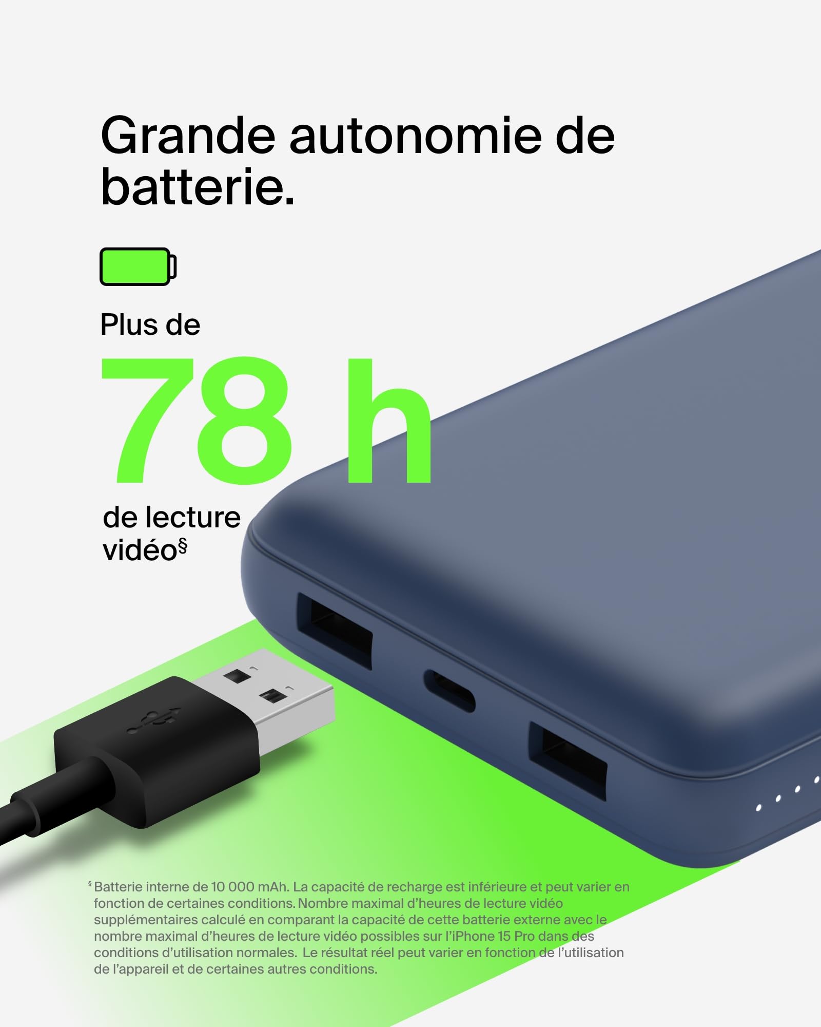 belkin-batterie-externe-usb-c-20000-mah-15w-3-ports-bleu image 3