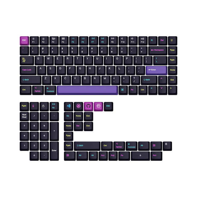 keychron-oem-dye-sub-pbt-full-set-keycap-set-developer image 2