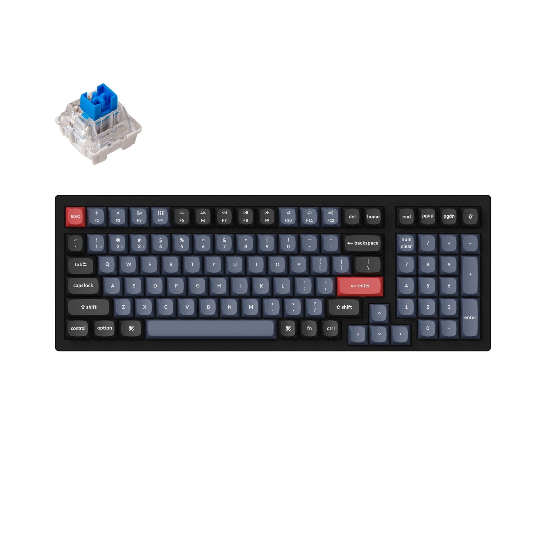 keychron-k4-pro-clavier-m-canique-sans-fil-96-qmk-via-us-ansi image 5