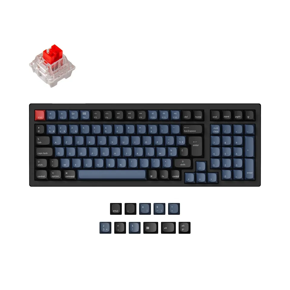 keychron-k4-pro-qmk-via-clavier-m-canique-sans-fil-iso image 1