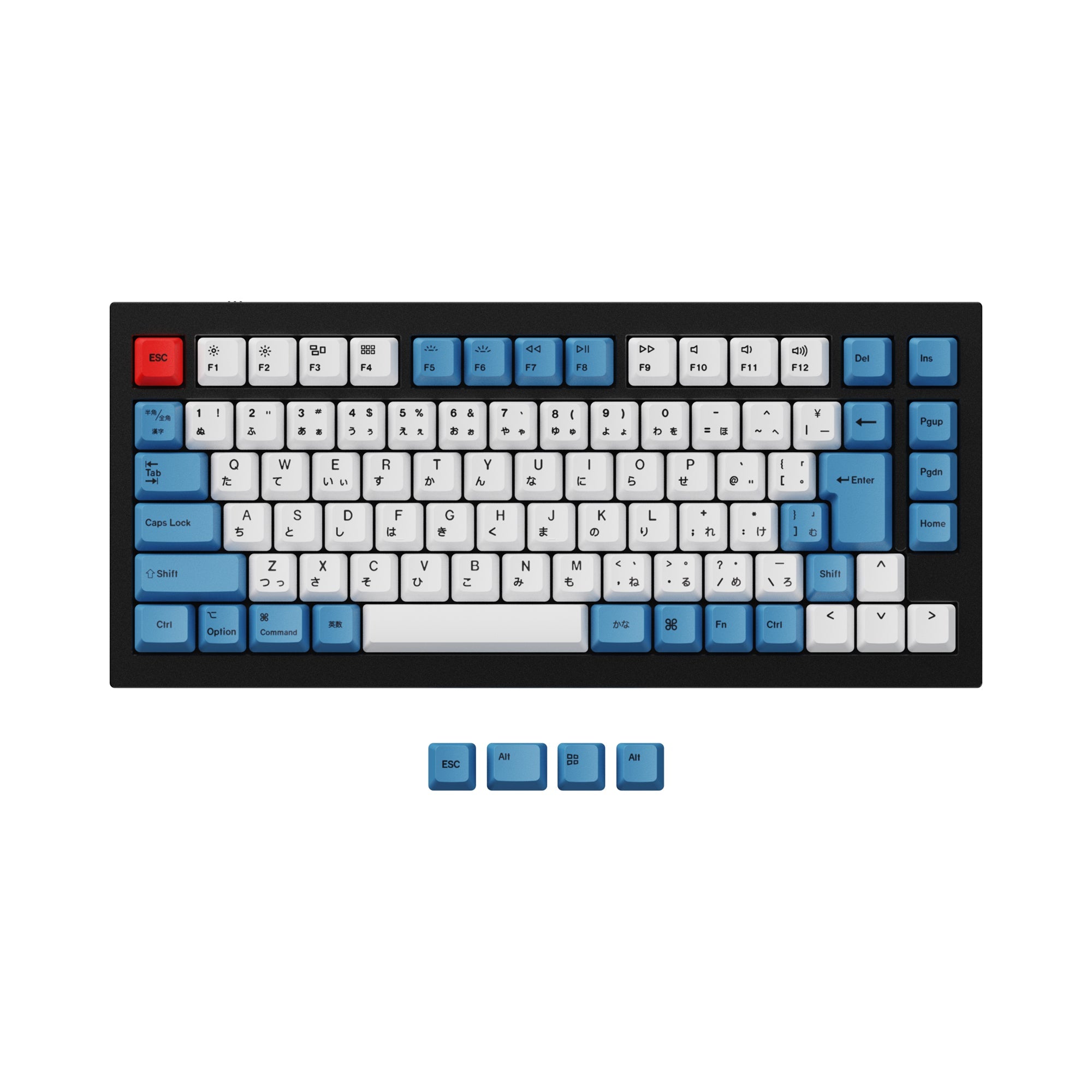keychron-q1-jis-oem-dye-sub-pbt-lot-de-touches image 2