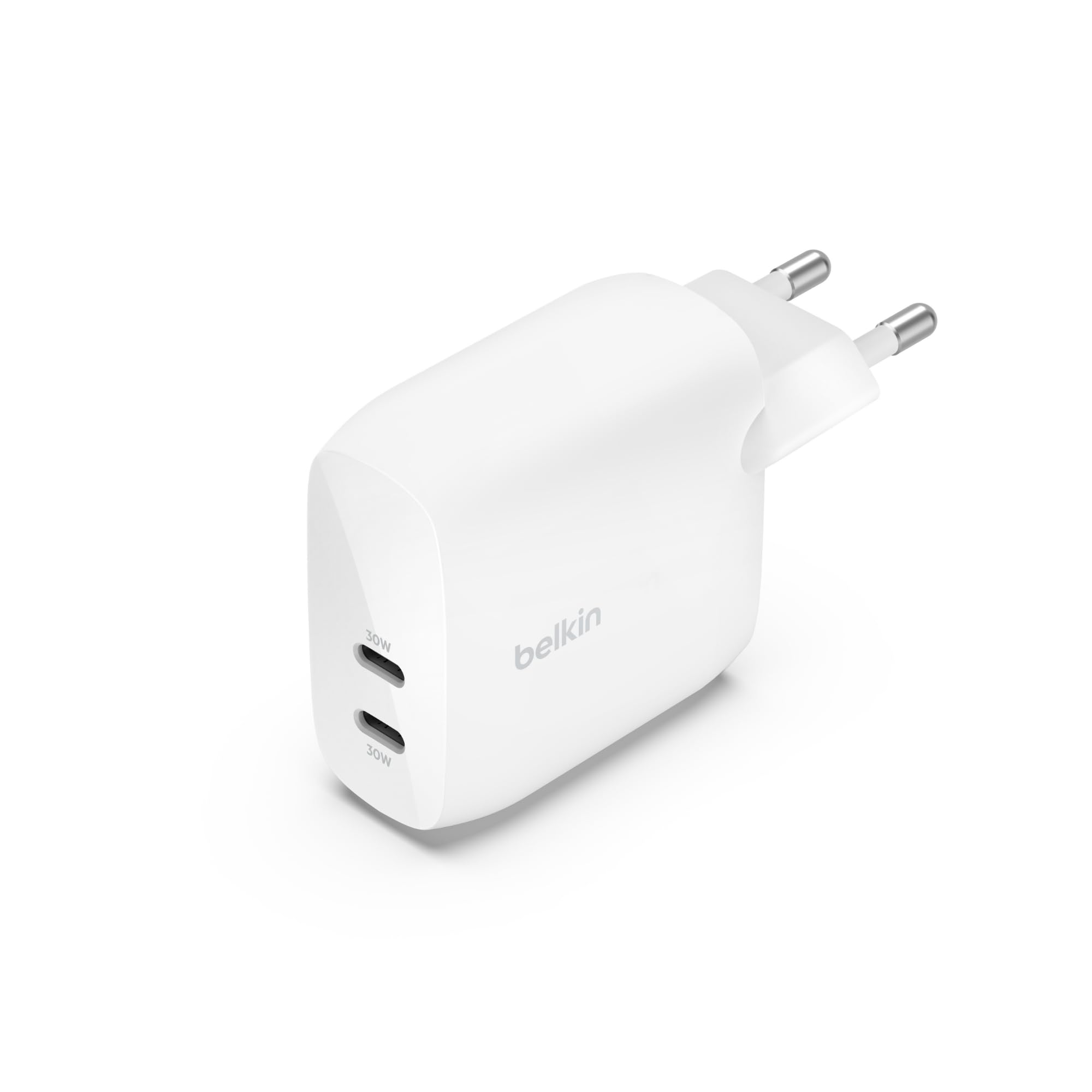 belkin-boostcharge-chargeur-secteur-2x-usb-c-60-w-pps-c-bles-usb-c-et-lightning image 1