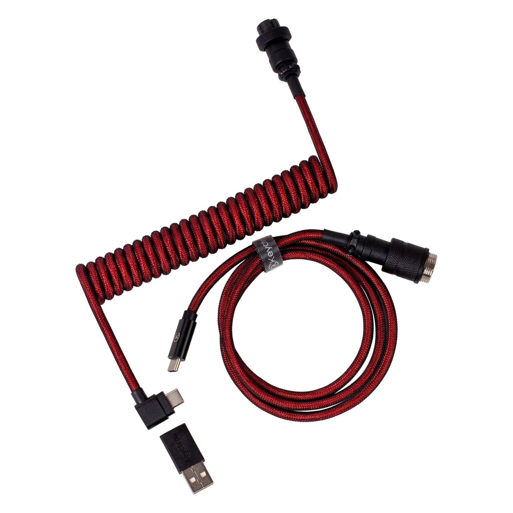 keychron-c-ble-aviateur-spiral-premium-c-ble-coiled-usb-c image 4