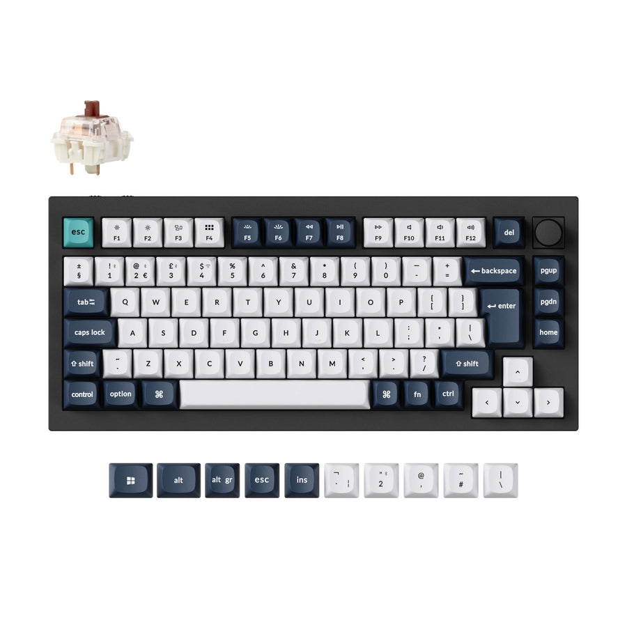 keychron-q1-max-clavier-m-canique-custom-sans-fil-qmk-via-iso image 5