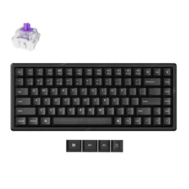 keychron-k2-he-r-sine-dition-clavier-custom-75-sans-fil-magn-tique-us-ansi image 1