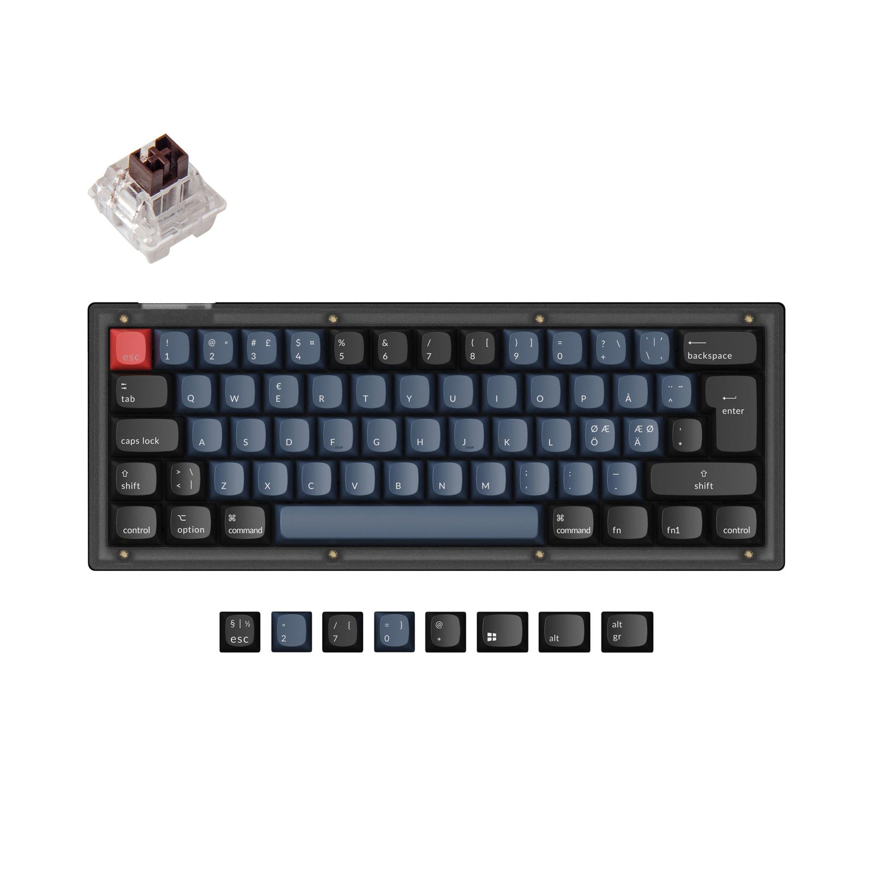 keychron-v4-clavier-m-canique-custom-qmk-iso-collection-azerty-compatible image 8