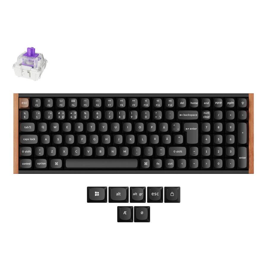 keychron-k4-he-clavier-custom-magn-tique-sans-fil-96-iso image 5