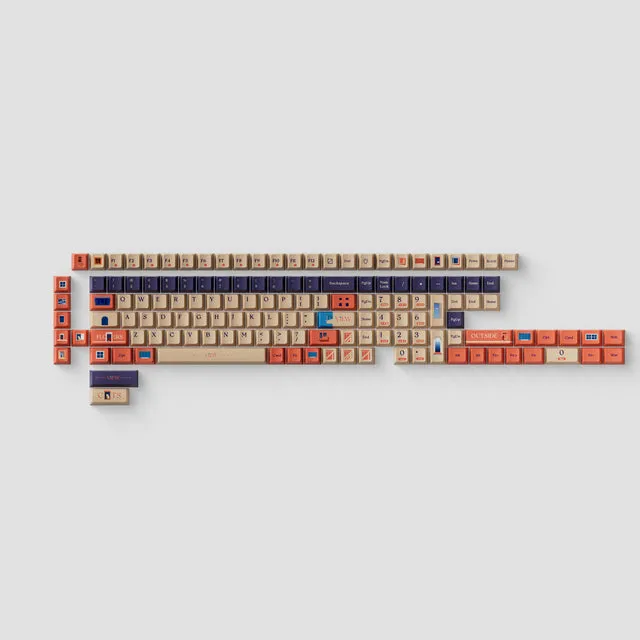 keychron-window-view-set-140-touches-pbt-cherry-dye-sub-full-keycaps image 1