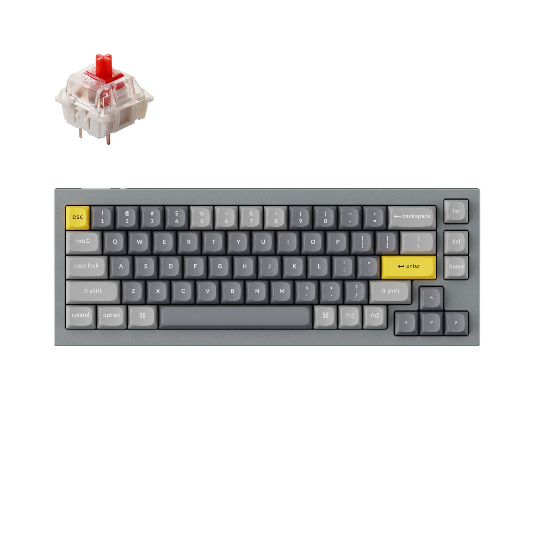 keychron-q2-qmk-clavier-m-canique-custom-filaire-75-layout-us-ansi image 4