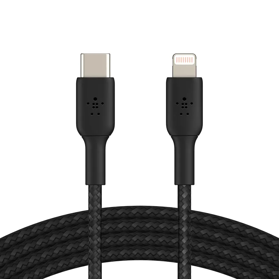 belkin-boostcharge-c-ble-usb-c-vers-lightning-tress-mfi-2-m-noir image 1