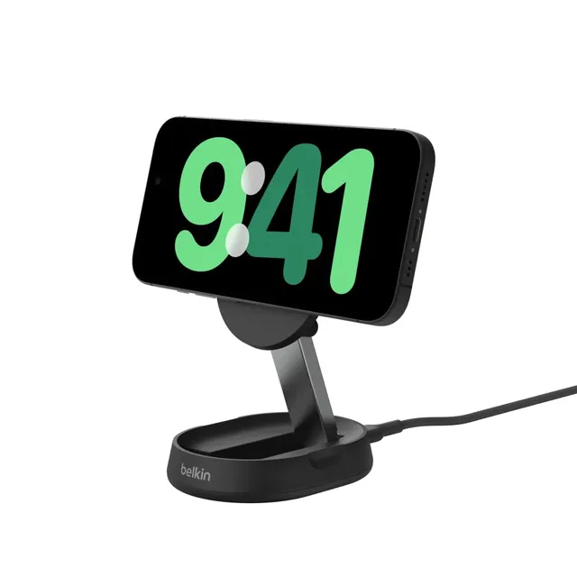 belkin-boostcharge-pro-chargeur-sans-fil-magn-tique-pliable-qi2-15w-noir image 1
