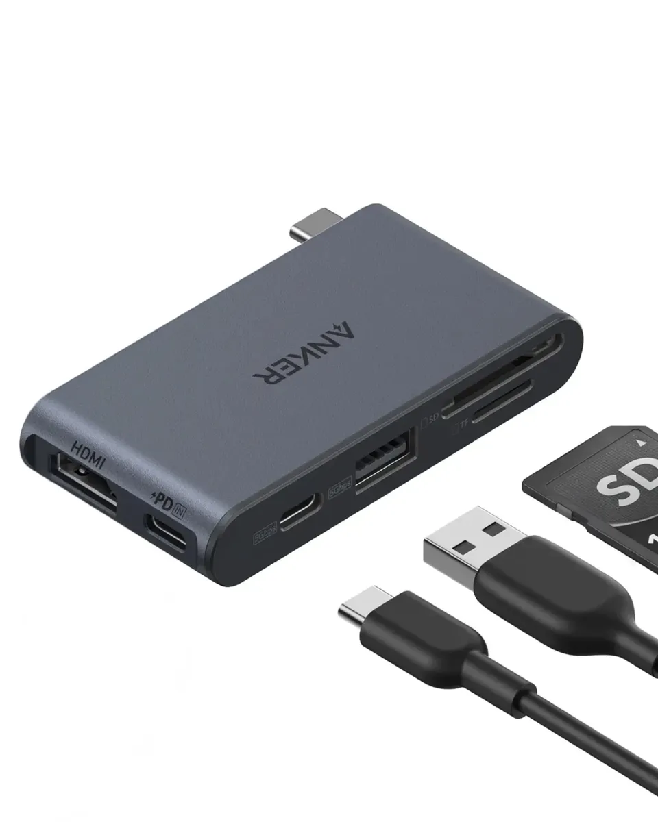 anker-nano-hub-usb-c-compact-6-en-1-hdmi-4k-60hz-pd-85w image 1