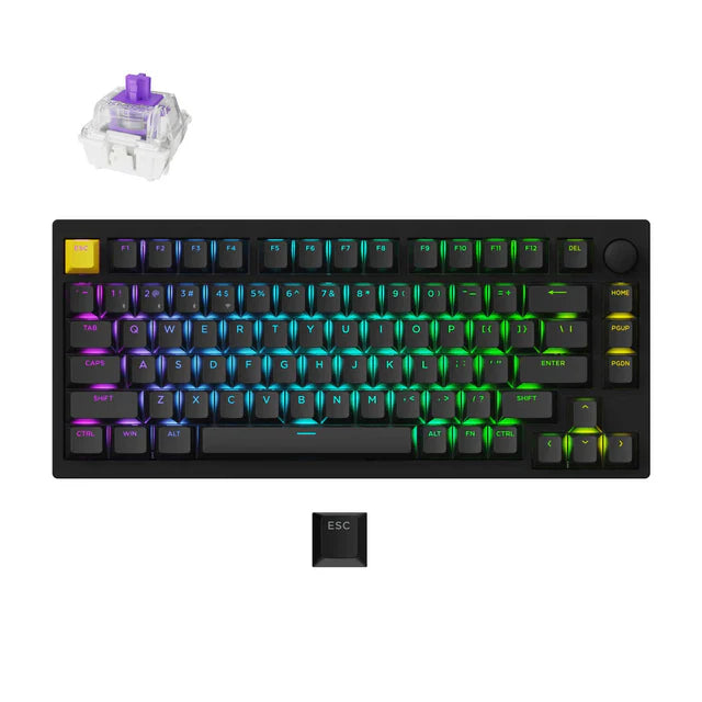 lemokey-p1-he-clavier-gaming-custom-75-sans-fil-switch-magn-tique-us-ansi image 2