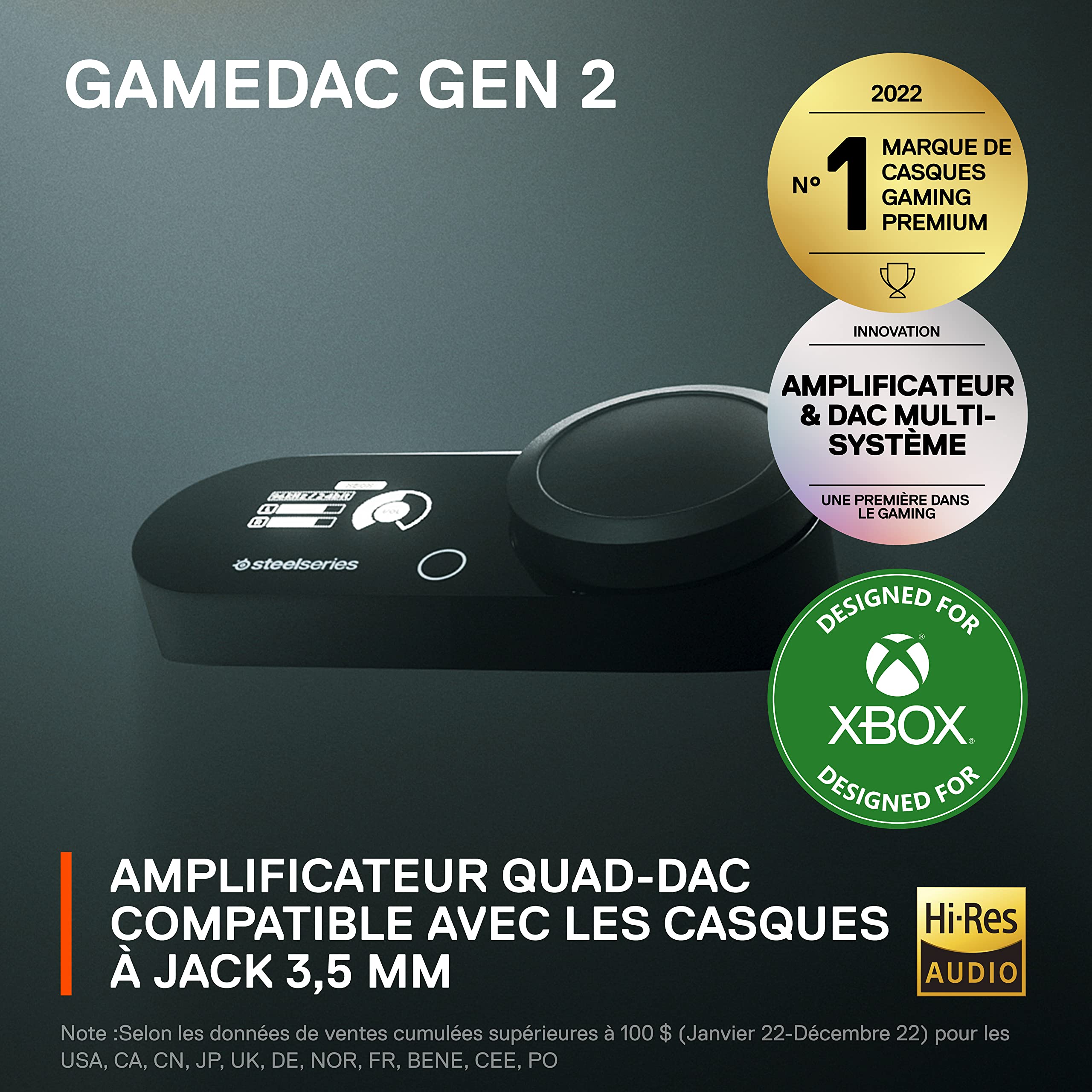 steelseries-gamedac-gen-2-amplificateur-audio-hi-res-xbox-pc-ps5 image 2