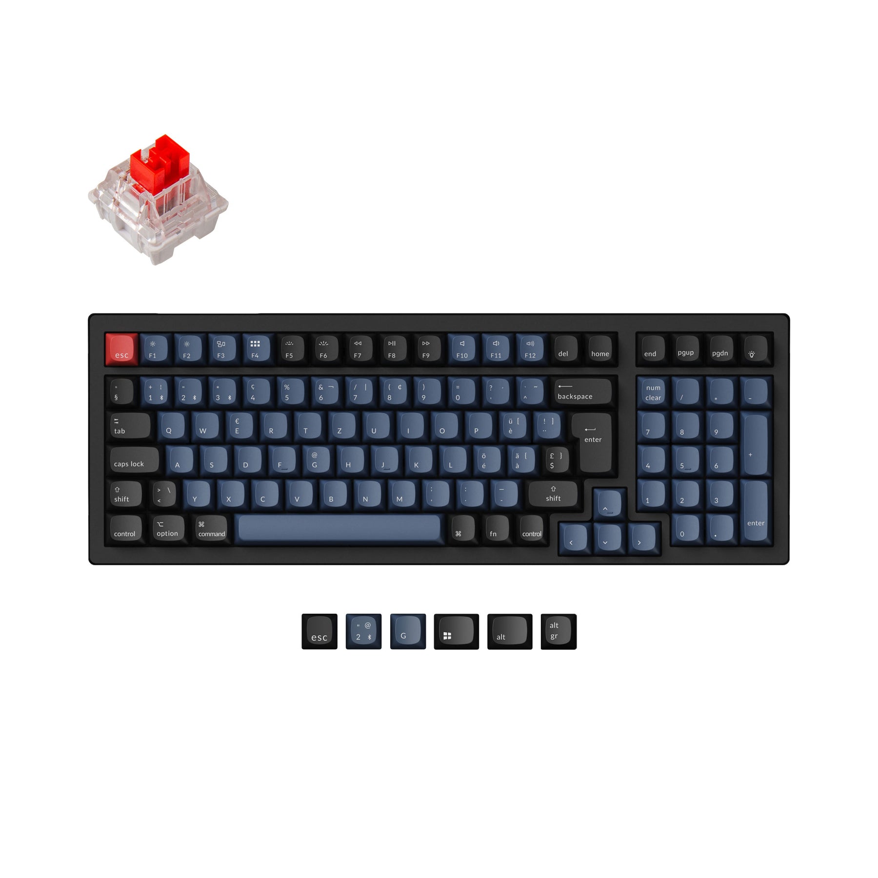 keychron-k4-pro-qmk-via-clavier-m-canique-sans-fil-iso image 7