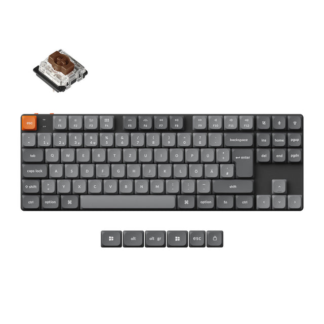 keychron-k1-max-qmk-clavier-m-canique-custom-sans-fil-80-tkl-ultra-fin-collectio image 4
