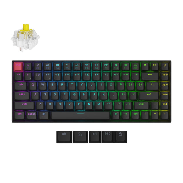 keychron-k2-version-3-qmk-clavier-m-canique-sans-fil-75-ansi-us image 3