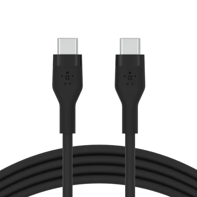 belkin-boostcharge-flex-c-ble-usb-c-vers-usb-c-2-m-noir-silicone image 1