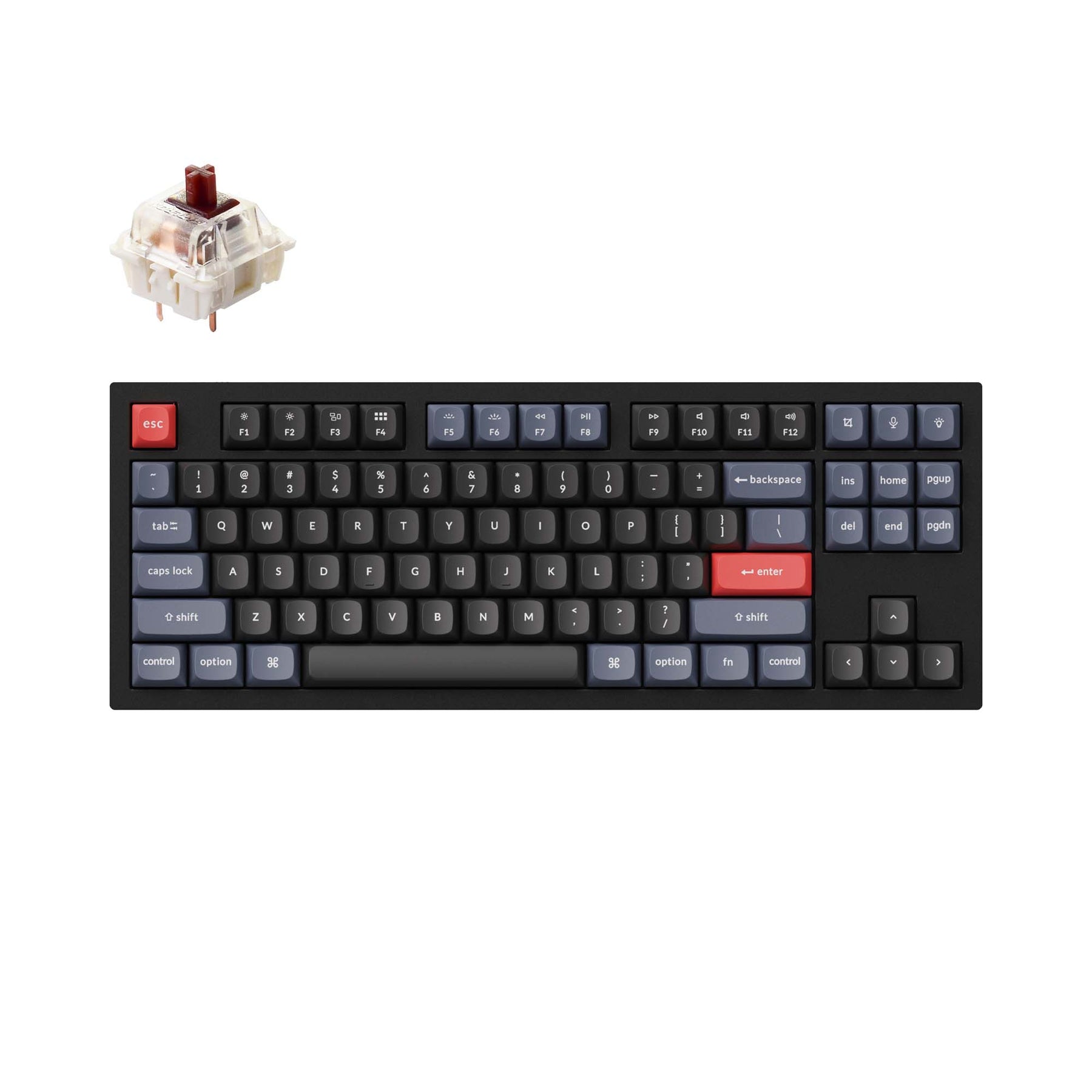 keychron-q3-qmk-clavier-m-canique-custom-filaire-us-ansi image 3