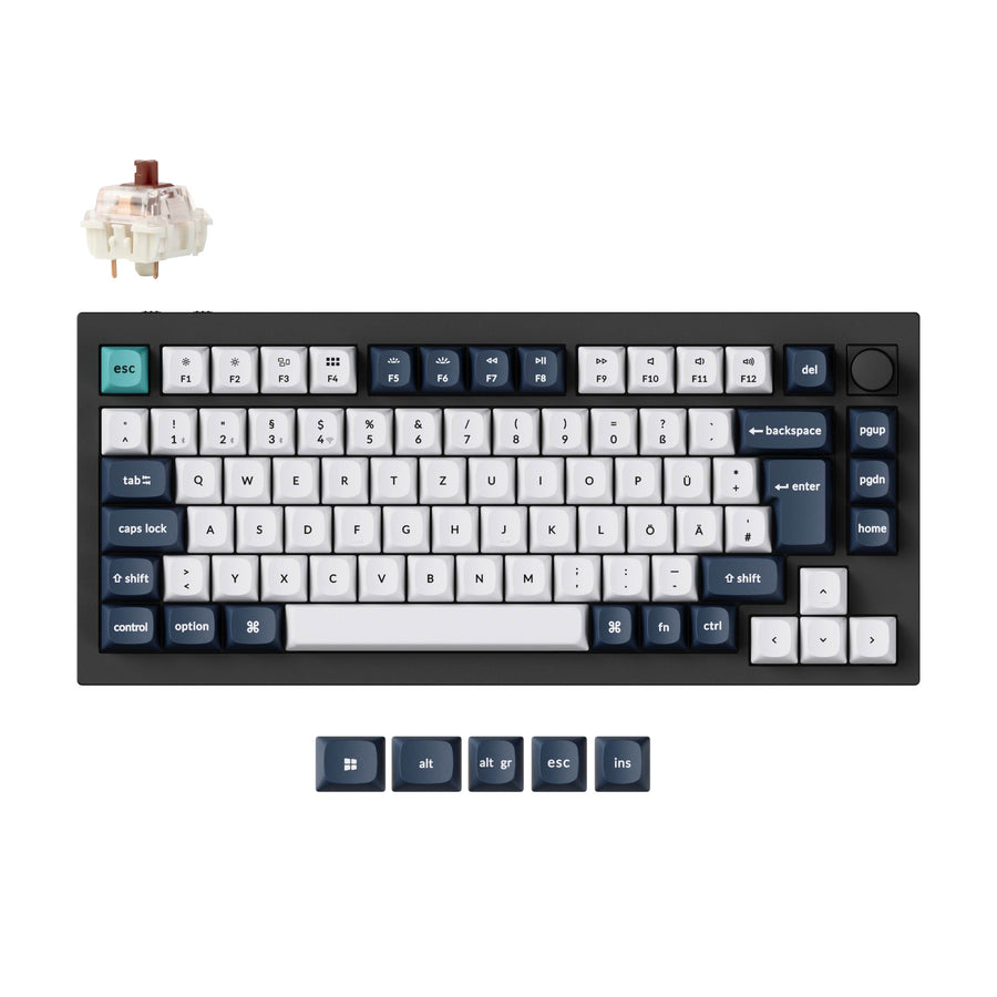 keychron-q1-max-clavier-m-canique-custom-sans-fil-qmk-via-iso image 2