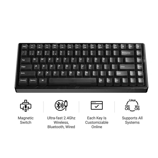 keychron-k2-he-r-sine-dition-clavier-custom-75-sans-fil-magn-tique-us-ansi image 2