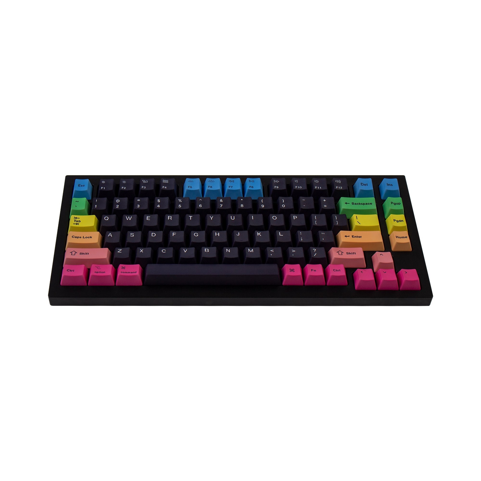 keychron-set-de-keycaps-pbt-dye-sub-profil-oem-rainbow image 3