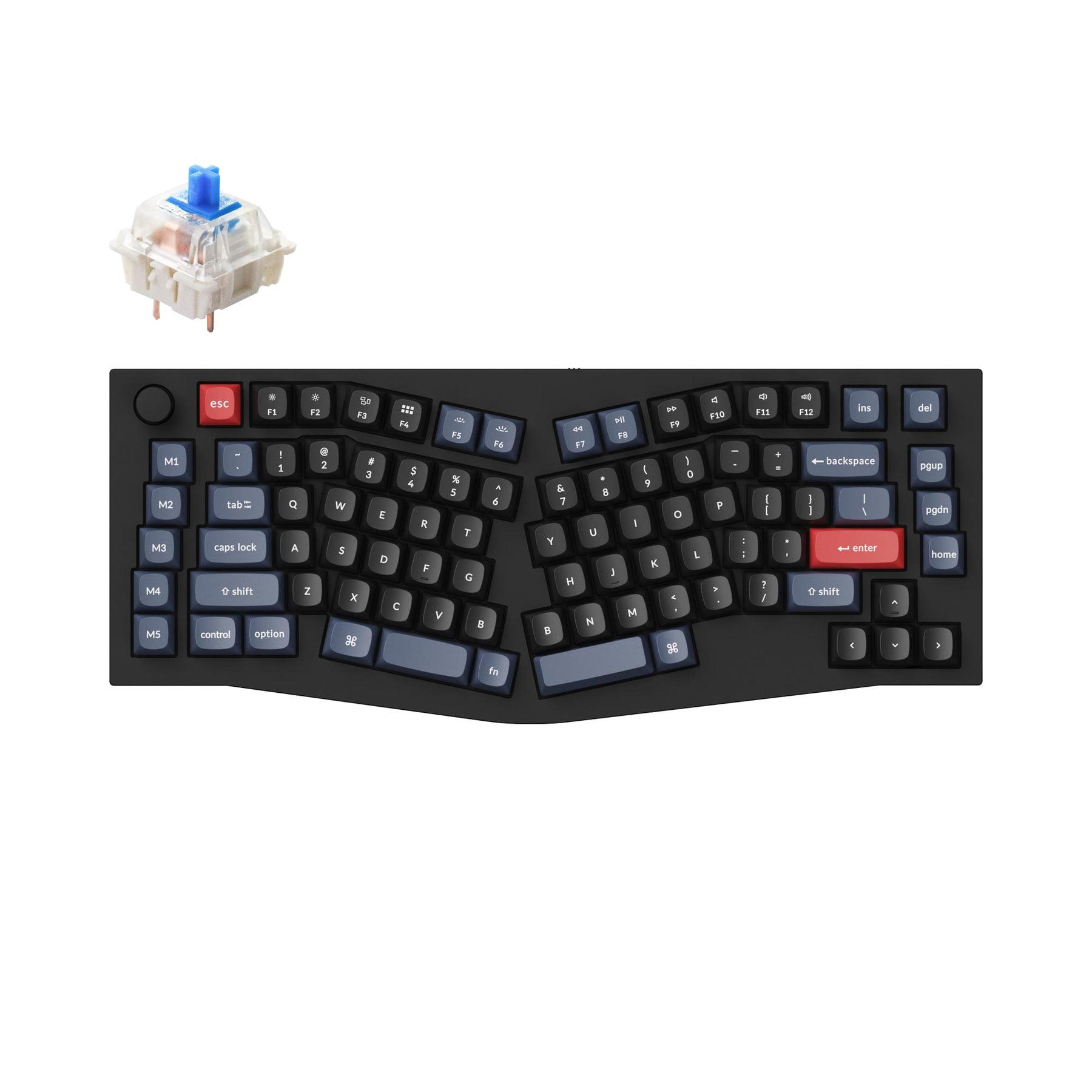 keychron-q10-clavier-m-canique-filaire-custom-alice-qmk-ansi-us image 2