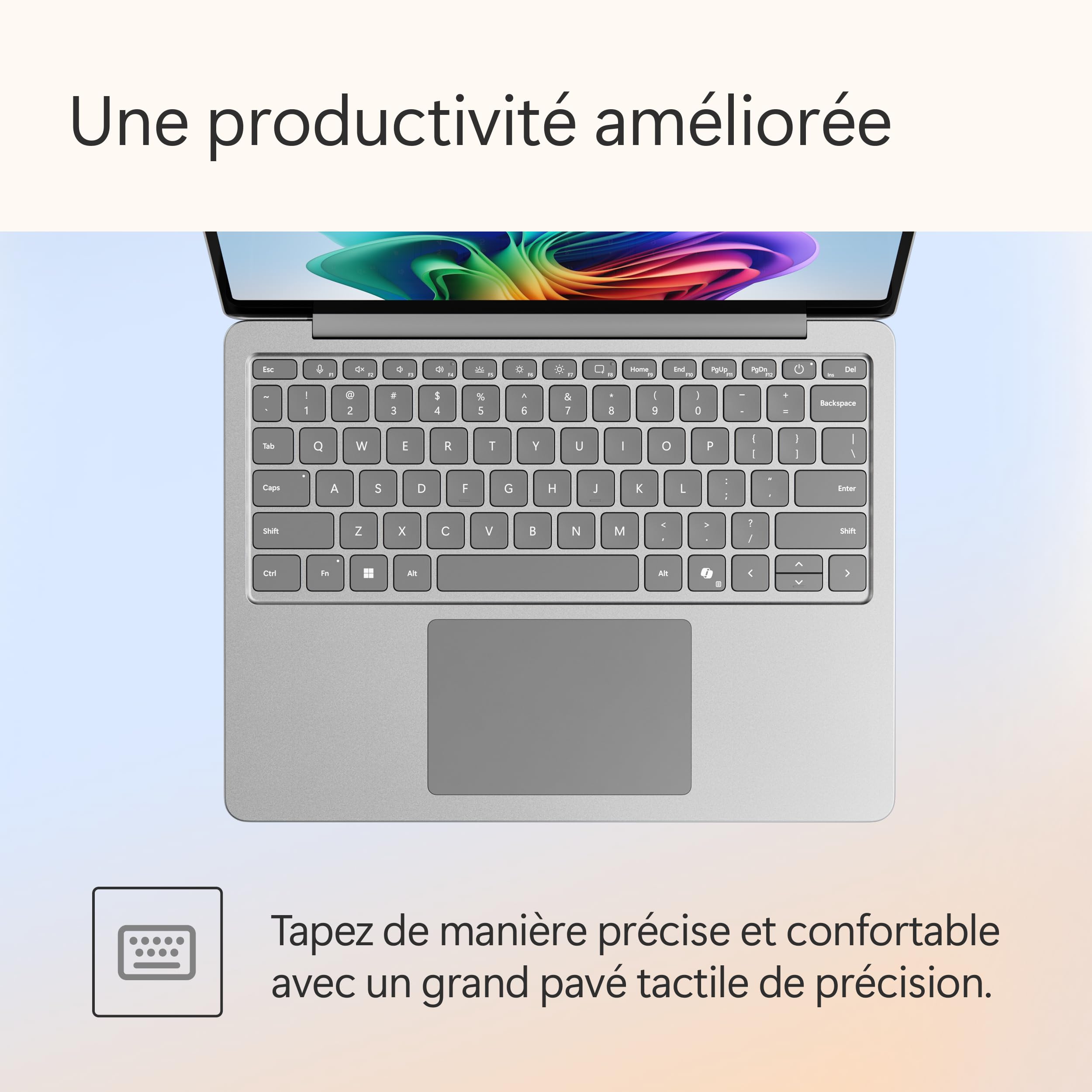 microsoft-surface-laptop-copilot-pc-13-snapdragon-x-plus-16go-512go-platine image 8