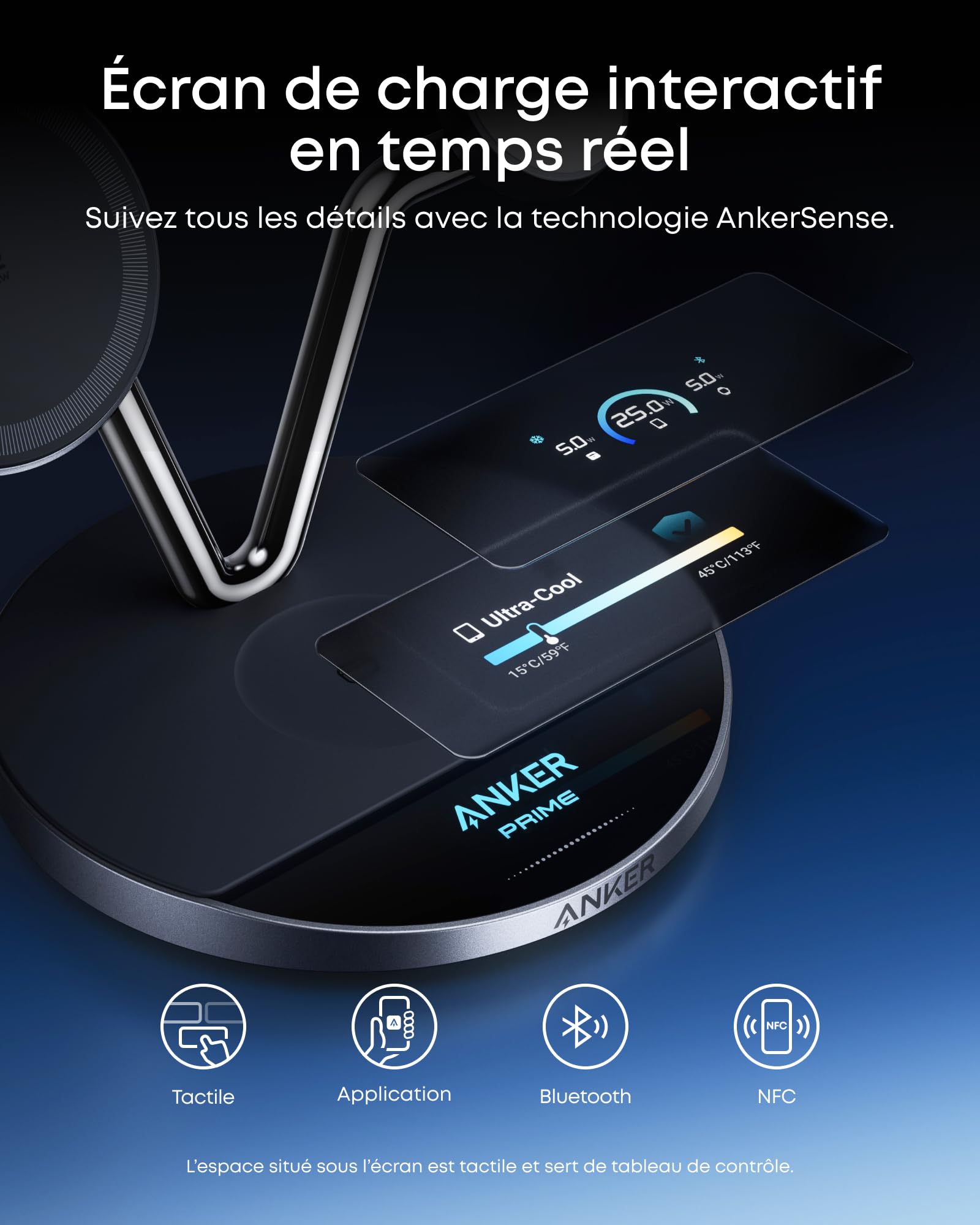anker-prime-station-de-charge-3-en-1-qi2-25w-magsafe-avec-cran-et-refroidissemen image 5