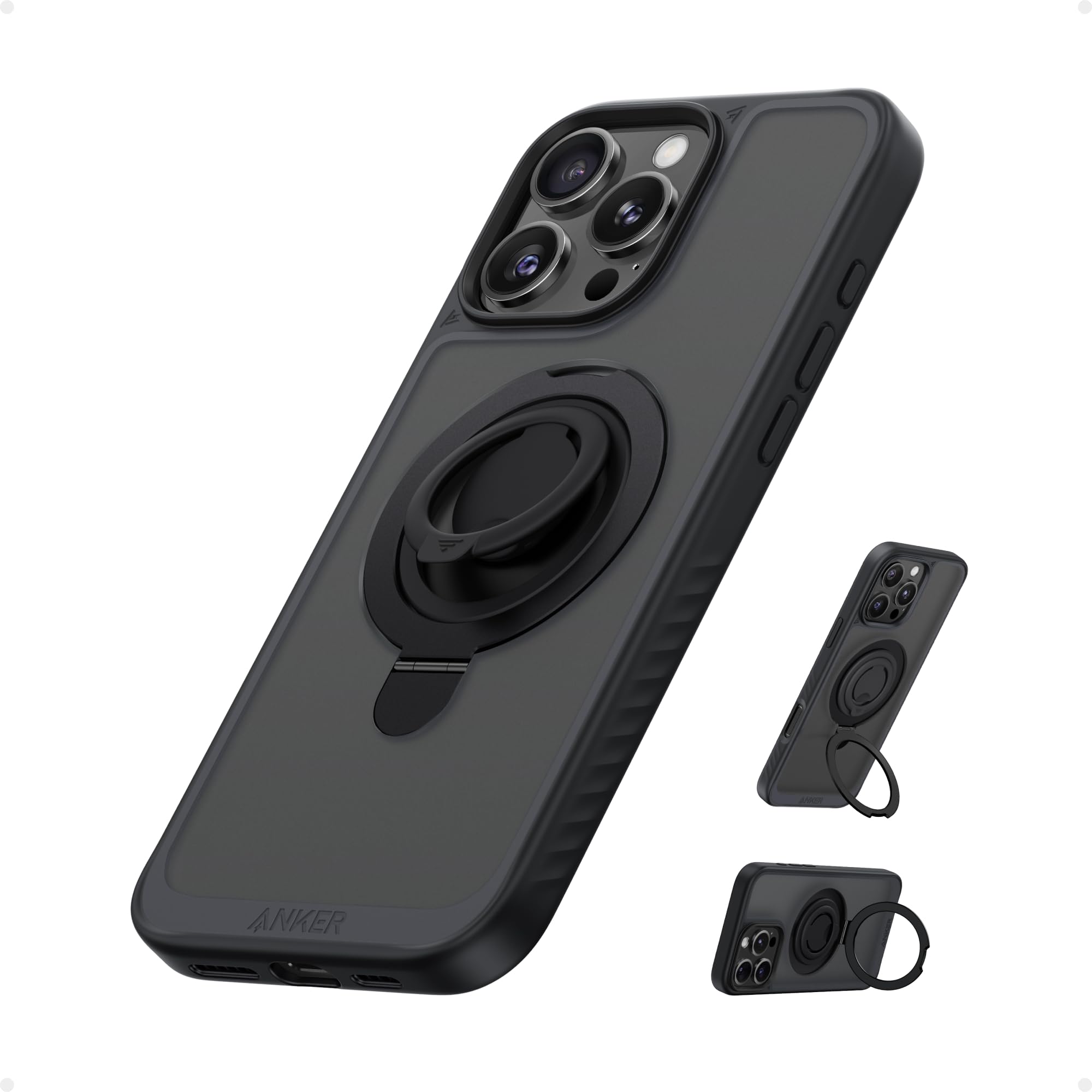 anker-anneau-magn-tique-support-bague-magsafe-avec-b-quille-noir-pour-iphone-16- image 1