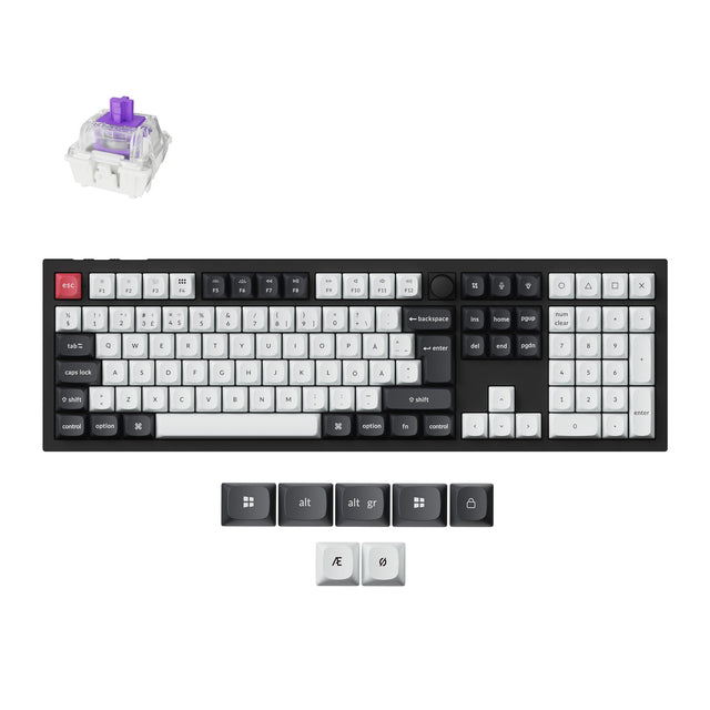 keychron-q6-he-qmk-clavier-custom-sans-fil-iso-100 image 4