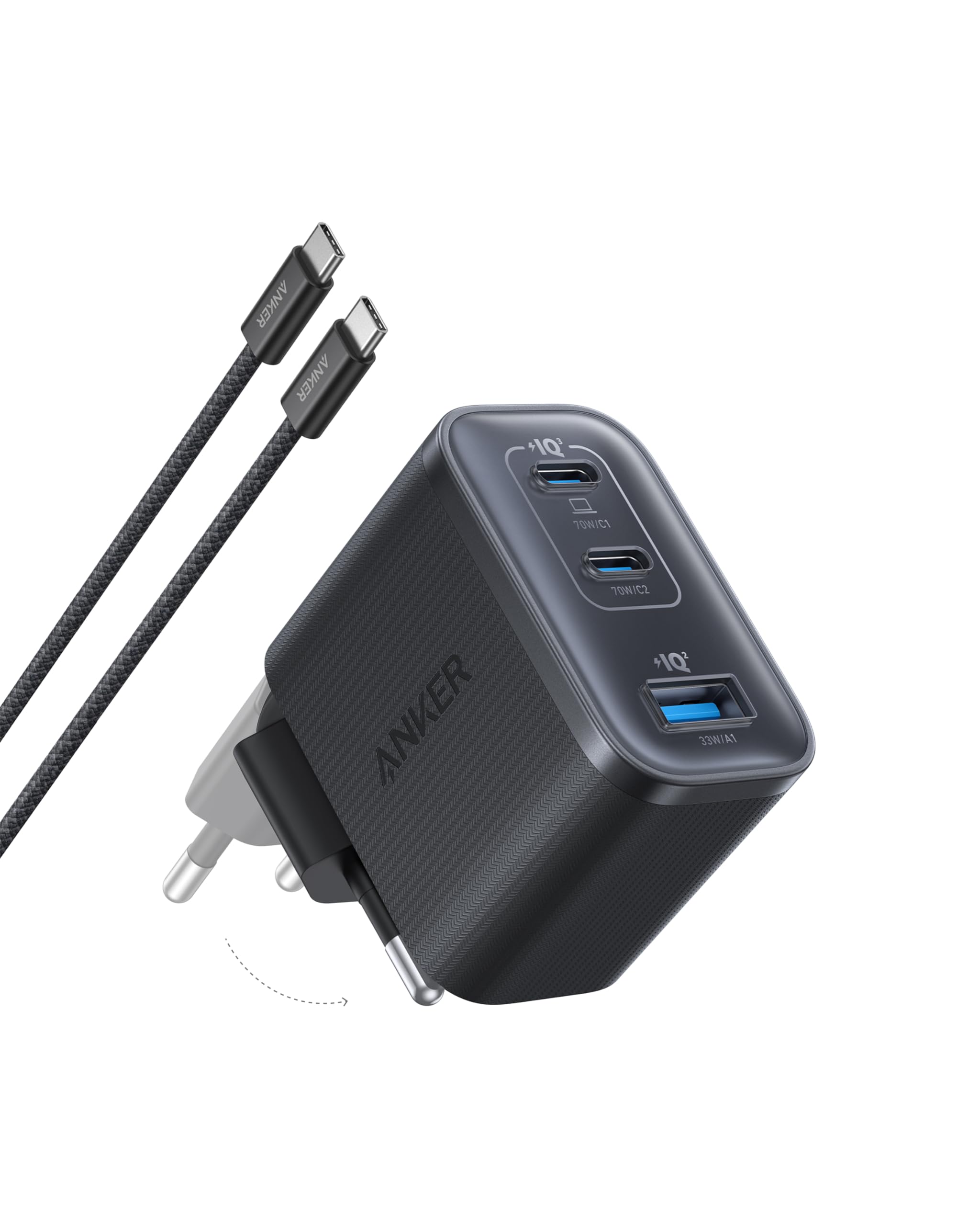 anker-nano-chargeur-usb-c-70w-3-ports-avec-c-ble-1-5-m image 8