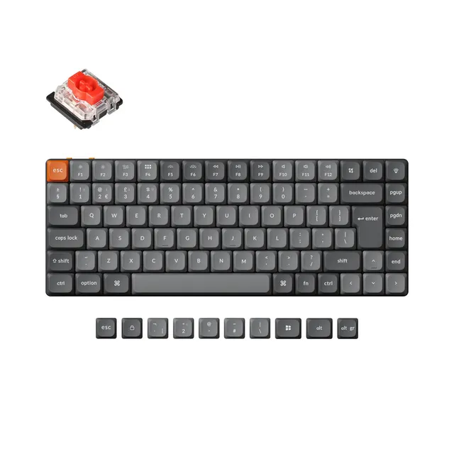 keychron-k3-max-clavier-m-canique-sans-fil-ultra-fin-75-qmk-via-layout-iso image 1