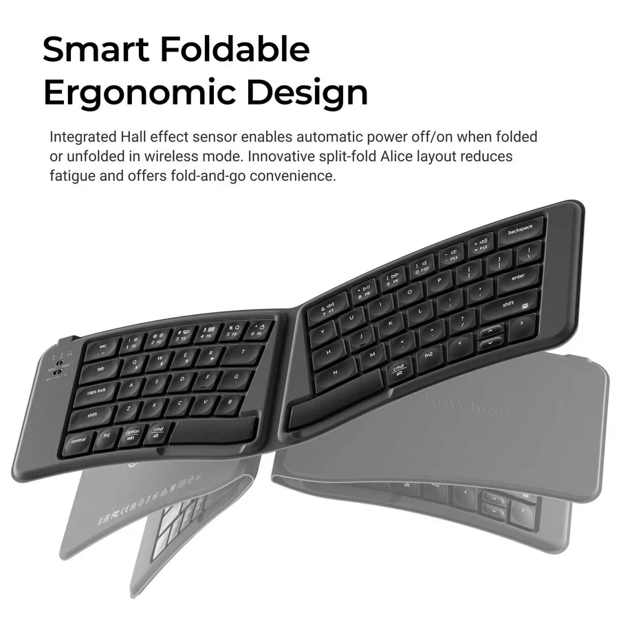 keychron-b11-pro-clavier-sans-fil-ultra-fin-pliable-65-us-ansi image 6