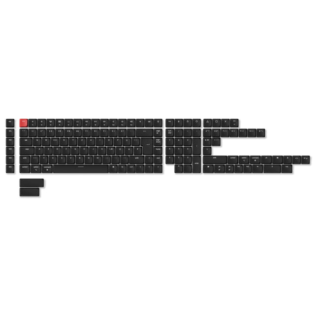 keychron-iso-low-profile-lsa-abs-shine-through-full-set-keycaps-noir image 5