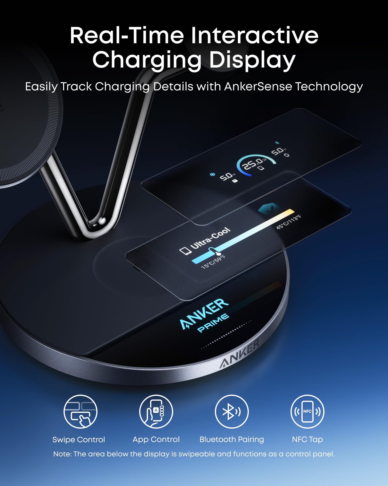 anker-prime-station-de-charge-3-en-1-magsafe-qi2-25w-avec-cran-et-refroidissemen image 5