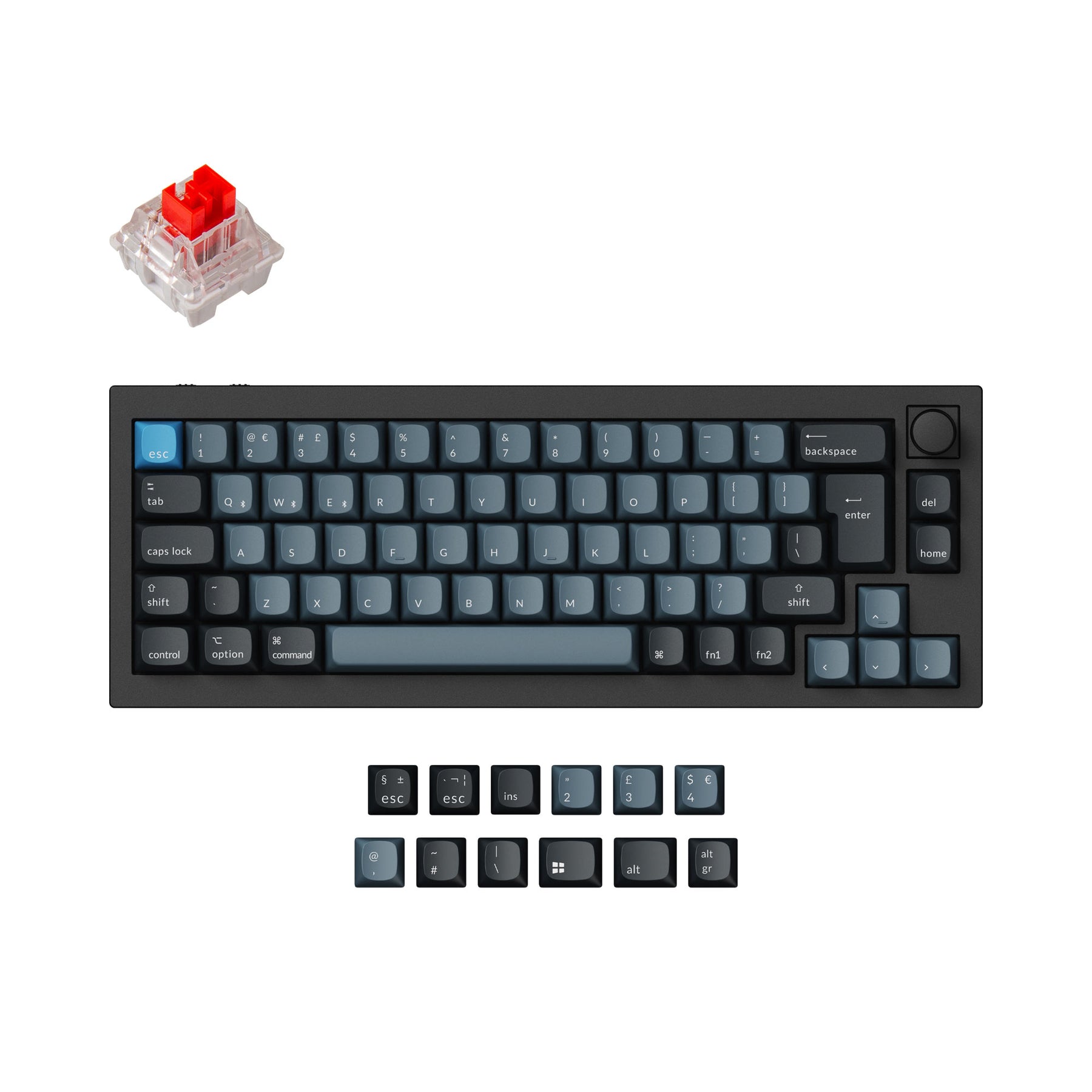 keychron-q2-pro-qmk-via-clavier-m-canique-custom-sans-fil-iso image 5