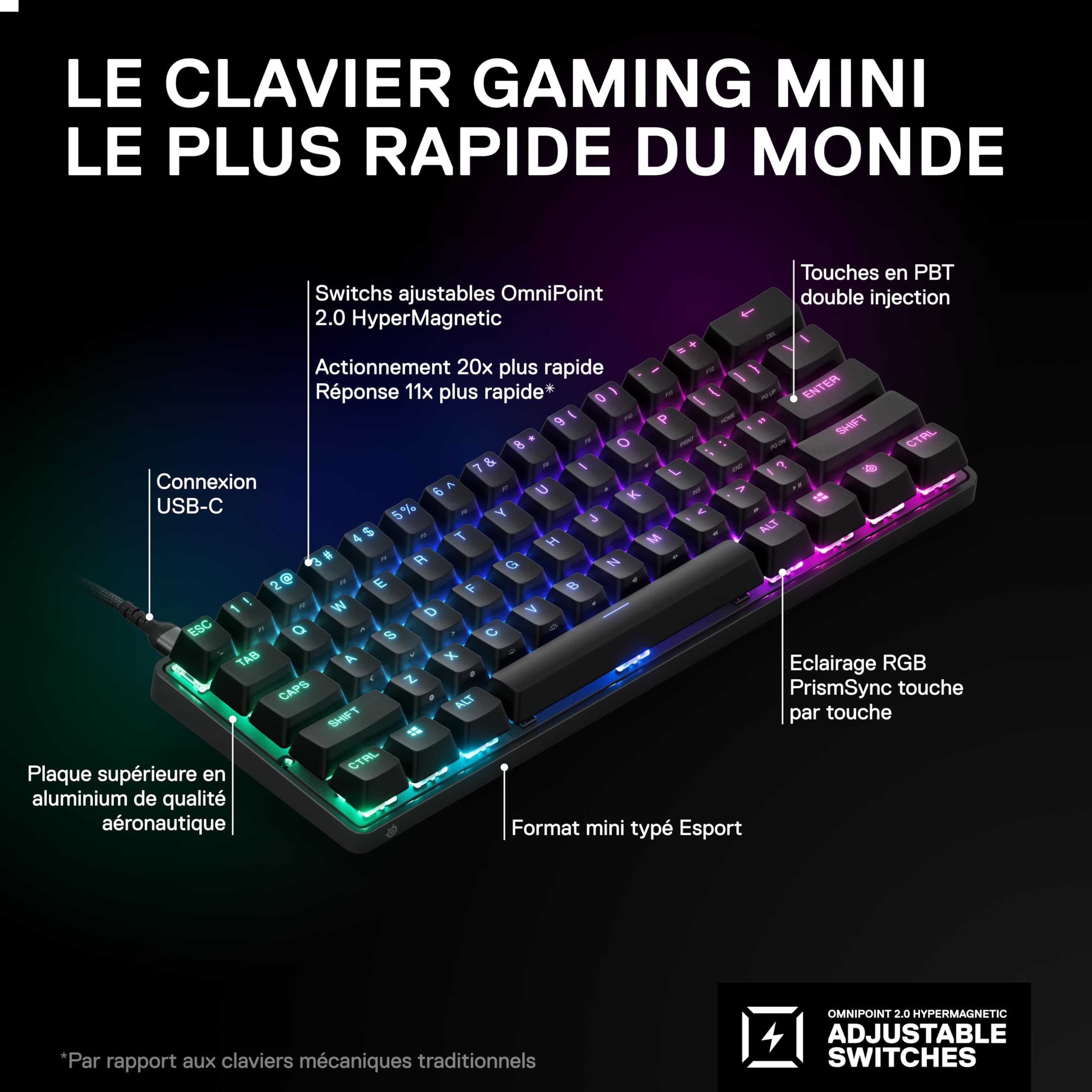 steelseries-apex-pro-mini-60-clavier-gaming-hypermagnetic-azerty-fr-omnipoint-2- image 4