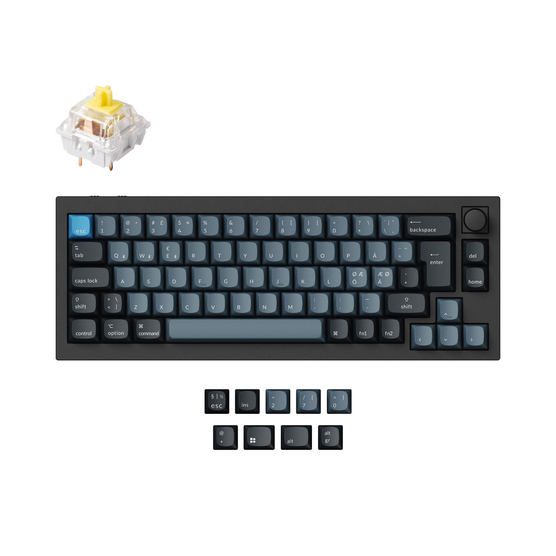 keychron-q2-pro-qmk-via-clavier-m-canique-custom-sans-fil-iso image 8