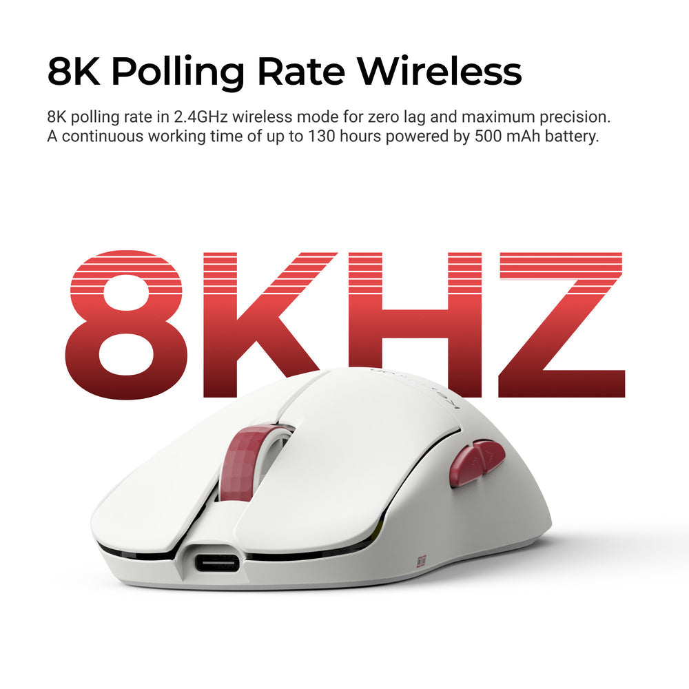 keychron-g4-wireless-mouse-souris-sans-fil-l-g-re-55-g-pixart-3950-8k image 2