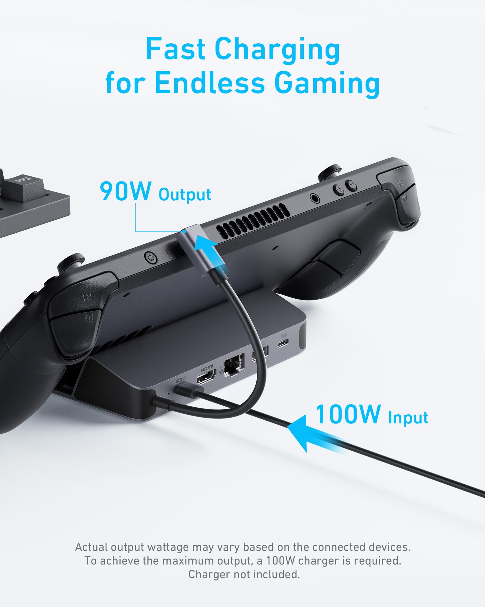 anker-hub-usb-c-6-en-1-100w-station-d-accueil-steam-deck-rog-ally-hdmi-4k-60hz image 6