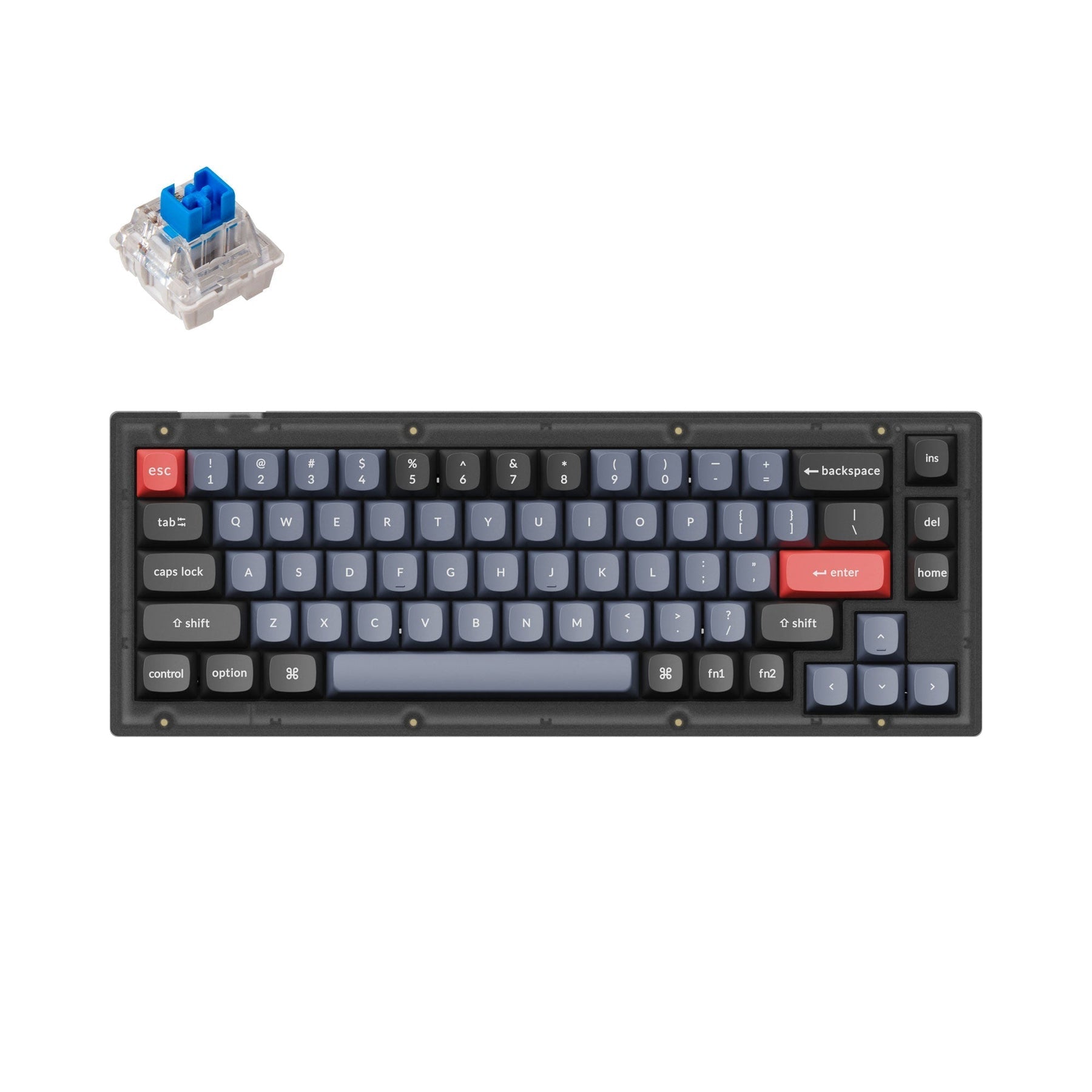 keychron-v2-qmk-clavier-m-canique-filaire-custom-us-ansi image 2