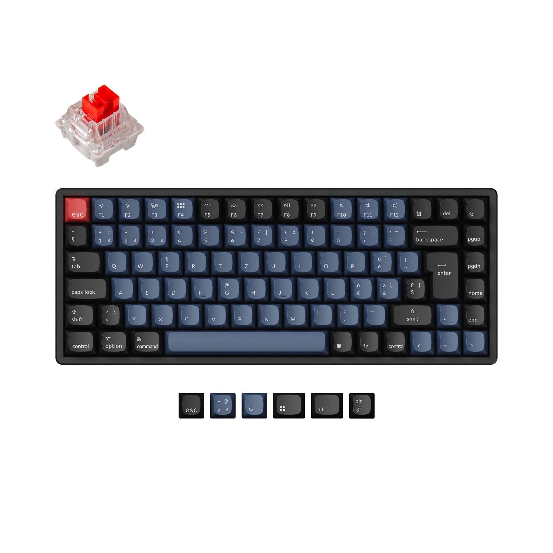 keychron-k2-pro-clavier-m-canique-sans-fil-qmk-via-iso-collection image 7
