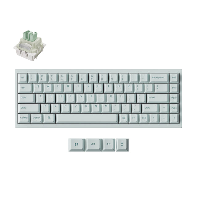 keychron-q16-he-8k-clavier-filaire-switches-magn-tiques-en-c-ramique-us-ansi image 2
