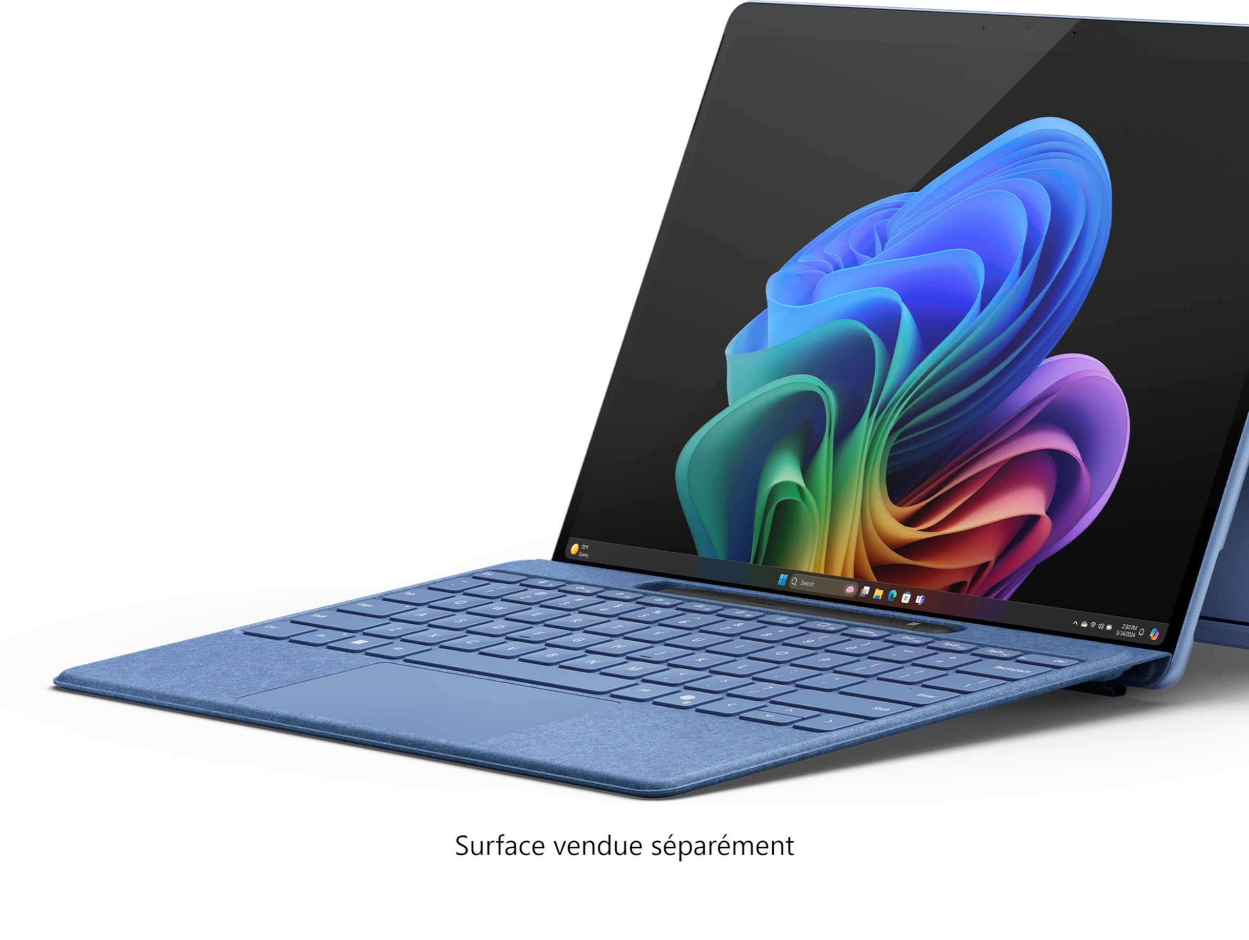 microsoft-surface-pro-flex-keyboard-slim-pen-2-clavier-azerty-bleu-saphir image 4