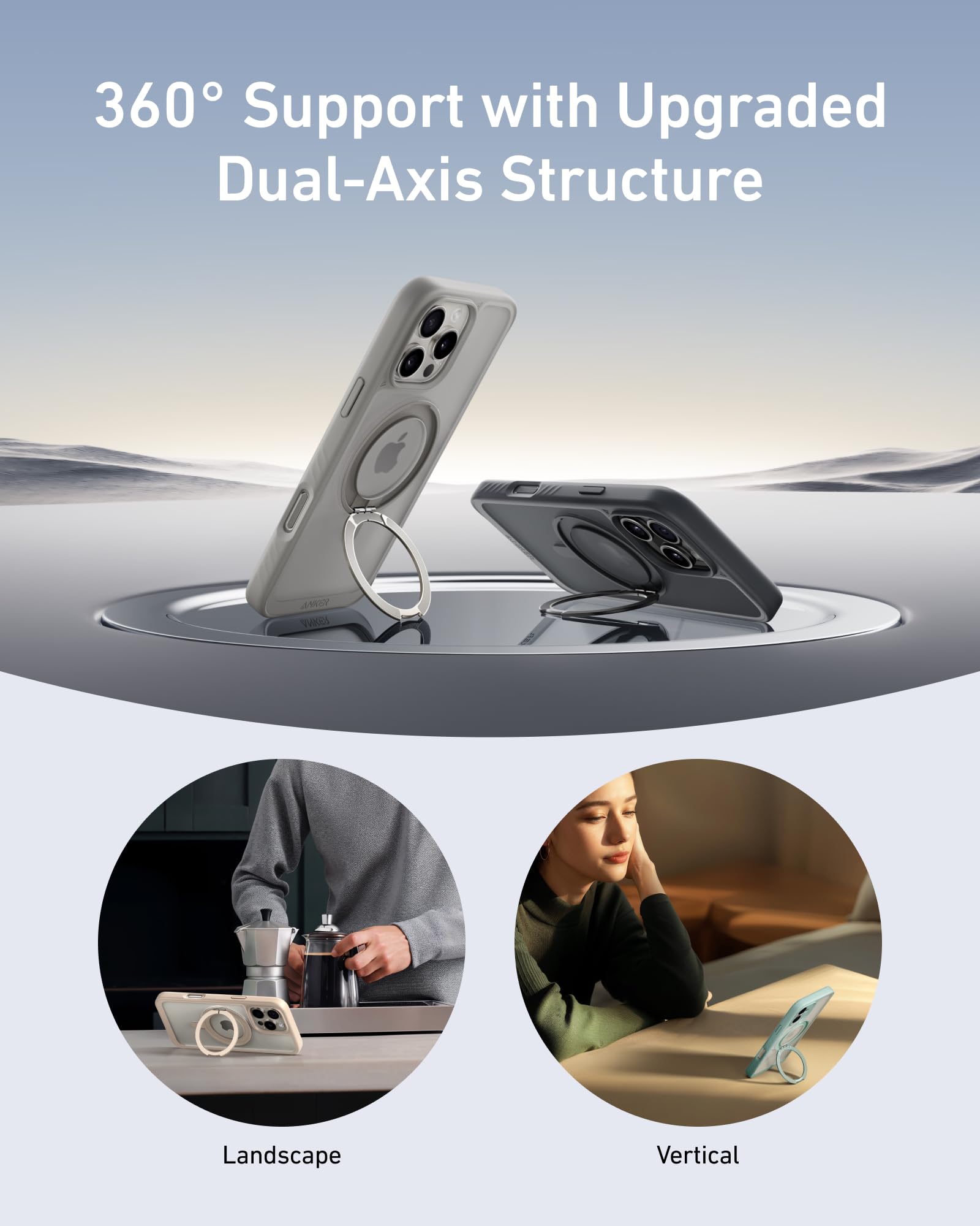 anker-flexstand-coque-magn-tique-avec-anneau-support-pour-iphone-15-pro-max image 3