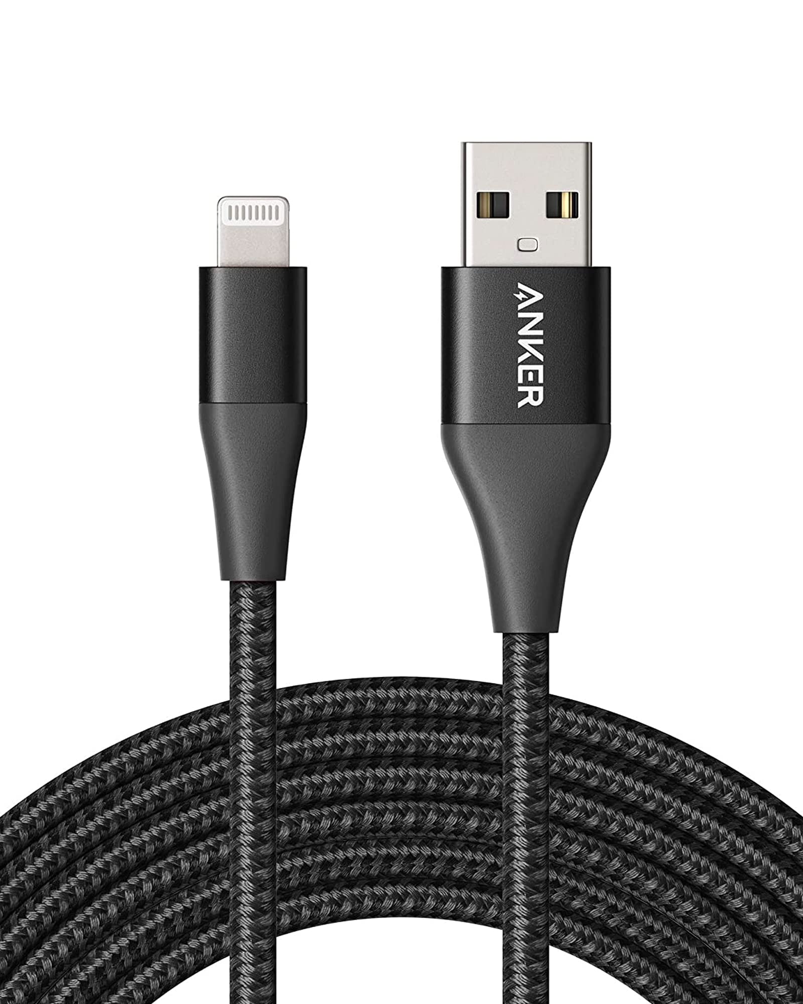 anker-551-powerline-ii-c-ble-usb-a-vers-lightning-3-m-mfi-noir image 1
